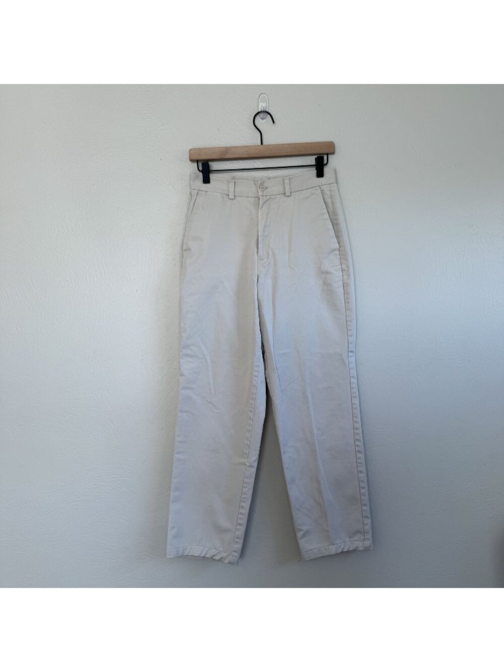 Vintage Dockers 100% Cotton Chino Pants Stain Resistant Khaki Trousers Size 6